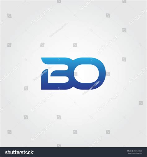 Letters B O Combined Icon Logo Stock Vector (Royalty Free) 484638838 | Shutterstock