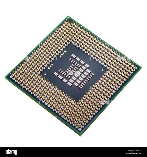 copper CPU pins closeup image (processor pin Stock Photo - Alamy