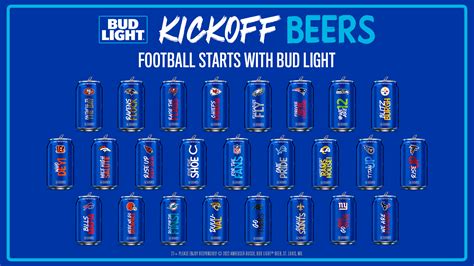 First Look: Bud Light Reveals 2022 NFL Team Cans - OutKick | OutKick