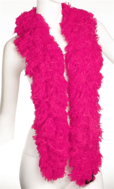 SUPER Sized Featherless Boa - Hot Pink – Happy Boa: Faux Feather Boa