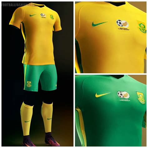 South Africa 2016/17 Nike Home and and Away Kits – FOOTBALL FASHION.ORG