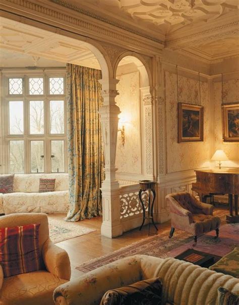 Design & Interiors: Stokesay Court | Interior design, Chateaux interiors, Design