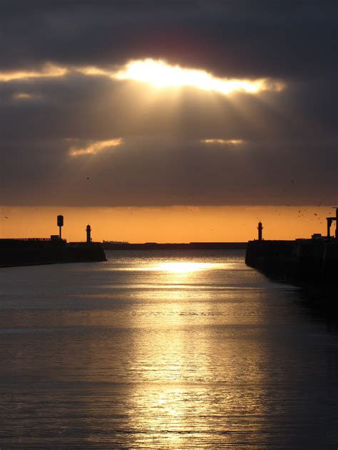 Leaving Port At Night Free Stock Photo - Public Domain Pictures