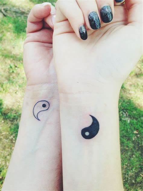 yin yang tattoos today. I love it!: Tattoo Ideas Matching Yin Yin ... | Yin yang tattoos ...