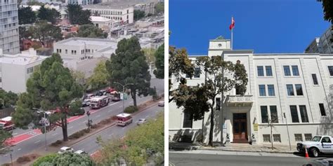 BREAKING: Emergency crews respond after driver crashes into Chinese Consulate in San Francisco ...