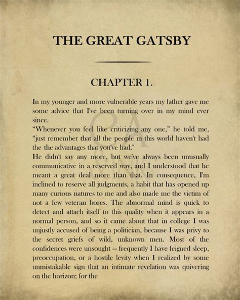 The Great Gatsby Chapter 4 Quotes - ShortQuotes.cc