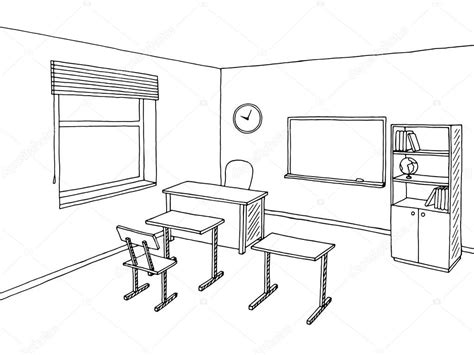 School Classroom Drawing at GetDrawings | Free download