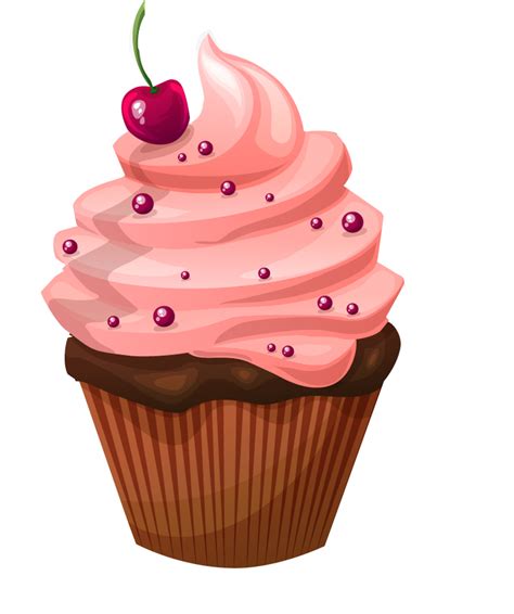 Download Vector Icing Cupcake Birthday Cake Candle Cl - vrogue.co