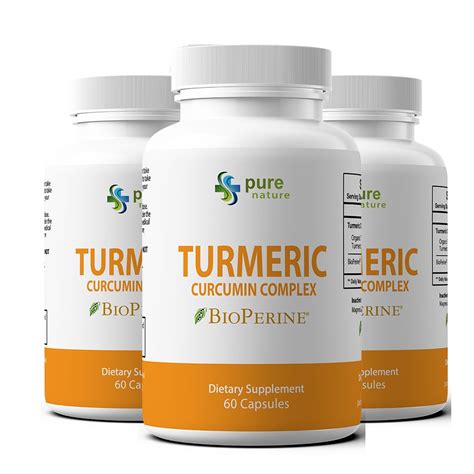 PureNature Turmeric Curcumin - #1 Rated with BioPerine