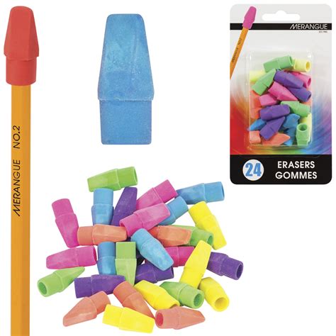 Pencil Top Erasers – Merangue