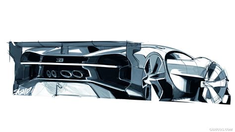 Bugatti Vision Gran Turismo Concept | 2015MY | Design Sketch