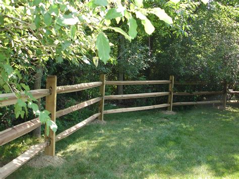 Split Rail Fence - Five Star Fence Builders