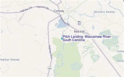 Pitch Landing, Waccamaw River, South Carolina Tide Station Location Guide