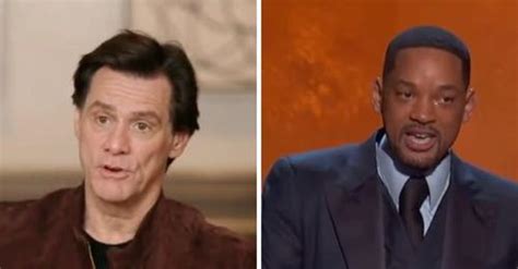 Jim Carrey Calls Out “Spineless” Hollywood for Giving Will Smith Standing Ovation During Oscars ...