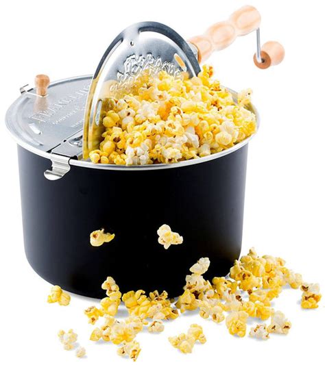 Franklin's Whirley Pop Stove Top Popcorn Maker – Franklin's Gourmet Popcorn