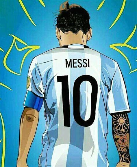 Lionel Messi Jersey Drawing