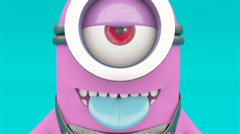 Download "Red-eyed Shadowy Evil Minion Displaying Sinister Grin" Wallpaper | Wallpapers.com