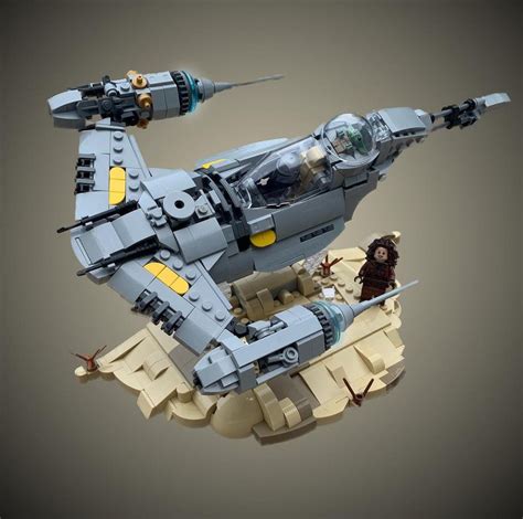 LEGO MOC Mandalorian Starfighter (N-1) by Uncharted_Fabrications ...