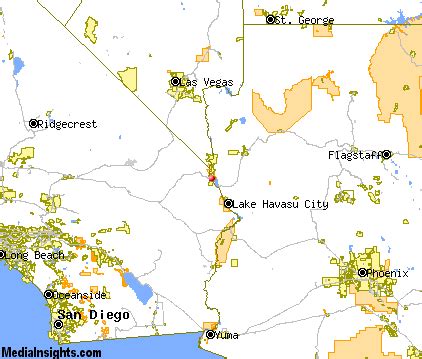 Needles California Map