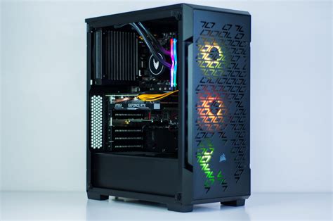 Valkyrie Gaming PC in Corsair iCUE 220T RGB Black - Evatech News