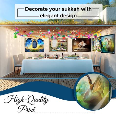 Sukkah Decorations Murals for Sukkot Sukkah Posters - Etsy