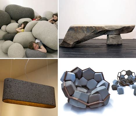 Flintstones Furniture: 15 Designs Made of Stone and Lava - WebUrbanist