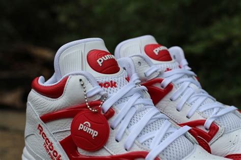 Reebok Pump Omni Lite (White/Red) - Sneaker Freaker