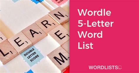 Wordle 5-Letter Word List - Word Lists