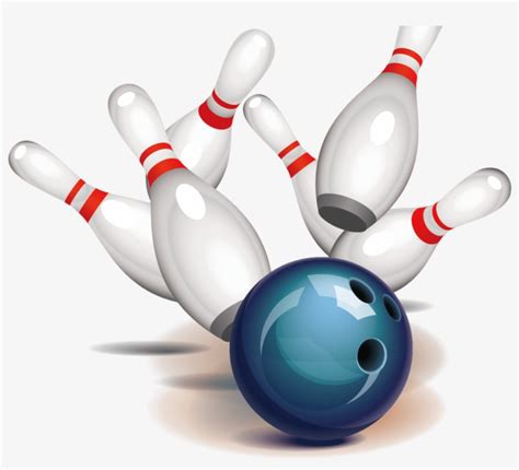 Bowling Ball Bowling Pin Strike Clip Art Vector Bowling - Bowling Strike Clip Art Transparent ...