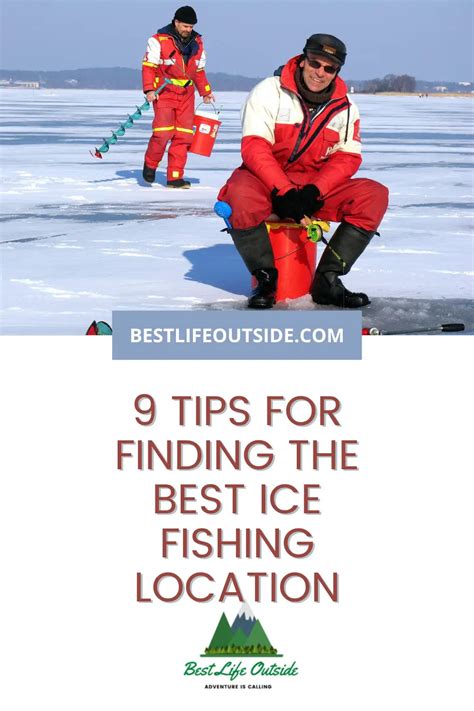 Tips For Finding The Best Ice Fishing Location - Best Life Outside