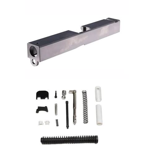 Glock 17 Gen 3 Blank Slide and Slide Completion Kit Combo | 3CR Tactical