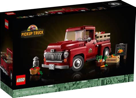 LEGO Pickup Truck (10290) Revealed - Pre-Order on LEGO Shop - The Brick Fan