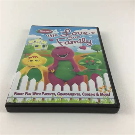 BARNEY & FRIENDS DVD We Love Our Family Parents Cousins Bonus Features 2000s $16.51 - PicClick CA