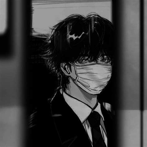 𝕿𝖆𝖊 | Anime monochrome, Gothic anime, Dark anime guys