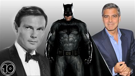 Top 10 Best Batman Actors - YouTube