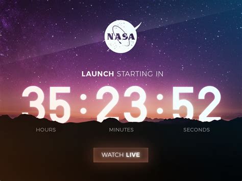 Nasa Rocket Countdown