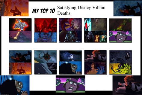 My Top 10 Fave Satisfying Disney Villains Deaths by Bart-Toons on DeviantArt