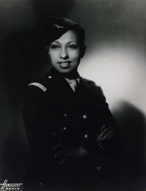 Josephine Baker in her World War II Uniform, c. 1945 | Flickr