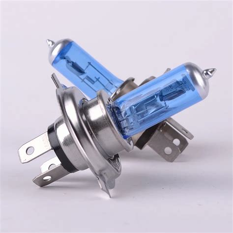 12V 100W H4 Xenon Light Car Halogen Bulbs Super White Headlight Light ...