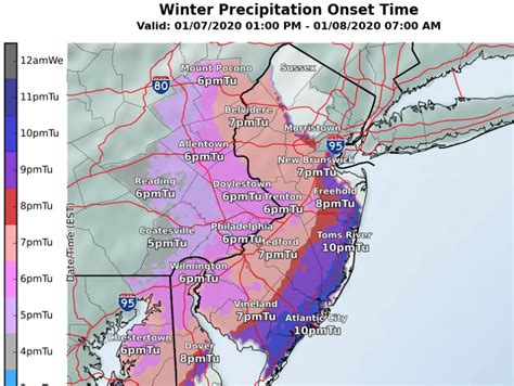 N.J. weather: Snow in forecast for evening commute today. Some spots could get 1 to 3 inches ...