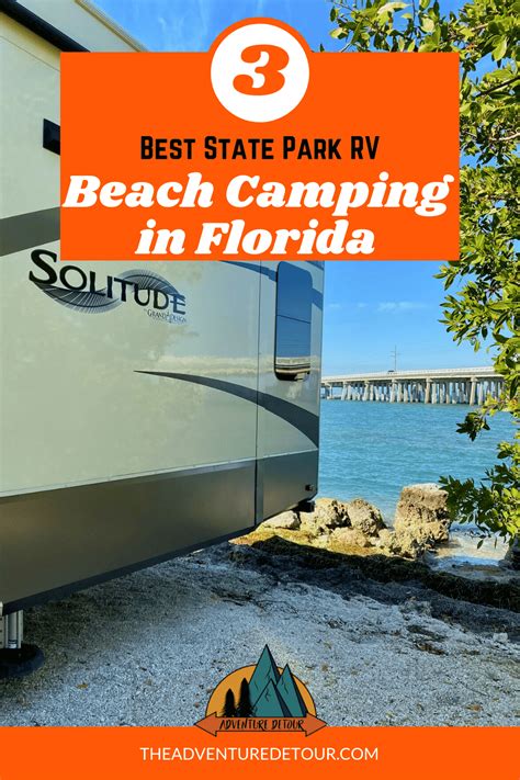 Looking for the best beach camping in Florida but have a large RV? Florida State Park camping is ...