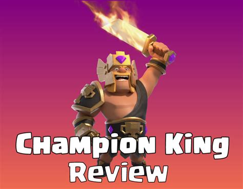 Clash of Clans: Champion King Skin Review - ClashDaddy