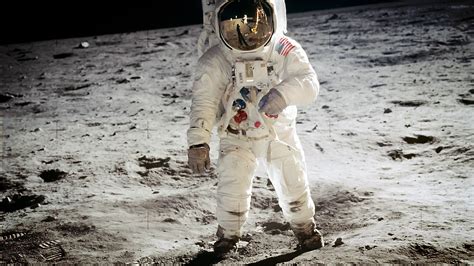 Download USA Space Moon Astronaut Man Made NASA HD Wallpaper