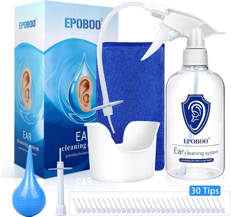 Amazon.com: EPOBOO Ear Wax Removal Kit, Ear Cleaning Kit with 30 pcs ...