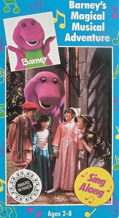 Barney's Magical Musical Adventure (Video 1993) | Kids' movies, Barney the dinosaurs, Musical movies