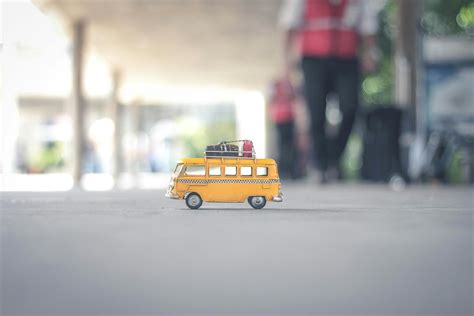 Yellow Vehicle Miniature · Free Stock Photo