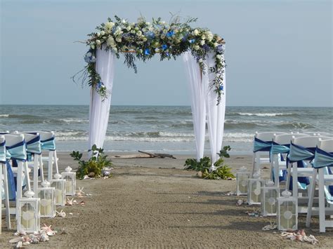 Beach Wedding by Baroque Events Galveston. www.baroqueeventsgalveston.com | Beach wedding, Event ...