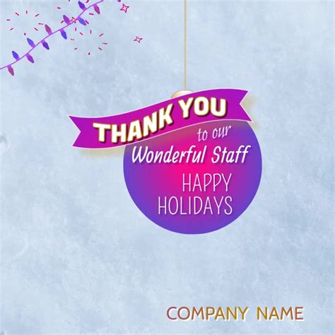 Company Holiday Card Template | PosterMyWall