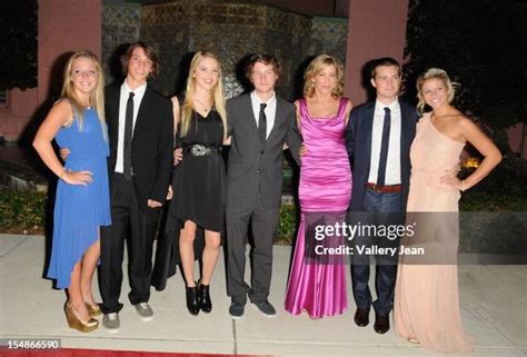 Chris Evert her sons and girlfriend arrive at 23rd Annual Chris... News Photo - Getty Images