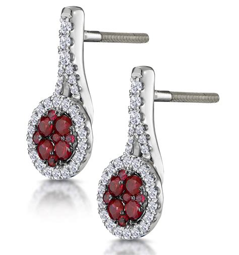 Ruby Earrings | TheDiamondStore.co.uk™